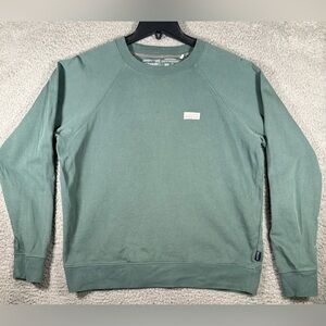 Patagonia Logo Crewneck Sweatshirt Women’s Large Gray Organic Cotton